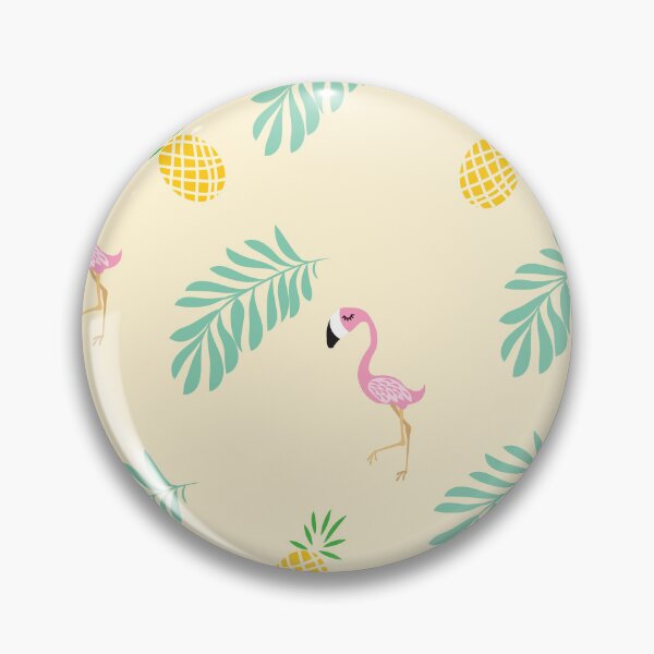 Item preview, Summer Patterns With Flamingos And Pineapples designed and sold by Designedbygigy.