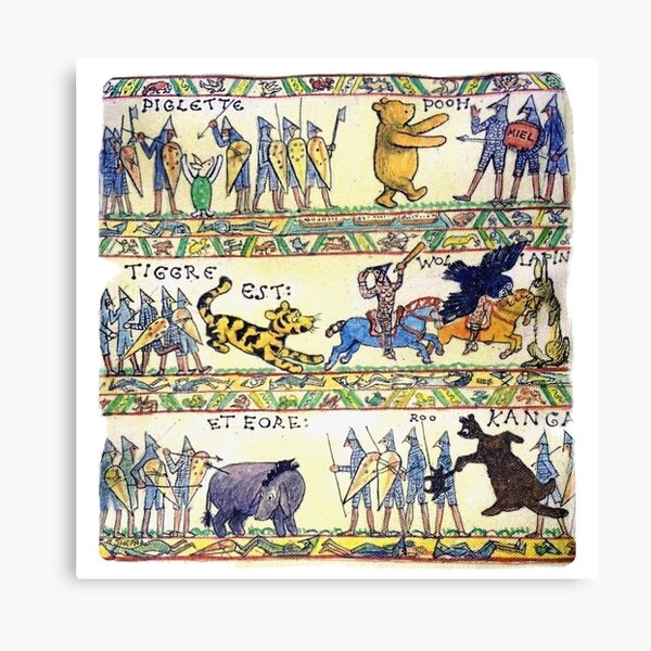 Item preview, Pooh Bayeux Tapestry designed and sold by Art Off the Wood.