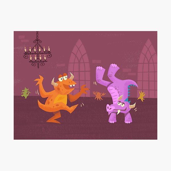 Monster Dance Photographic Print