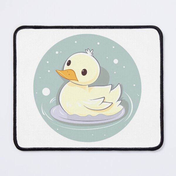 Item preview, Cute Duckling in Water designed and sold by Ayzenstickers.