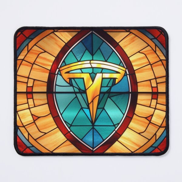 Item preview, Tesla Stained Glass Window designed and sold by WigOutlet.