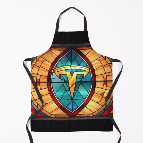 Item preview, Tesla Stained Glass Window designed and sold by WigOutlet.