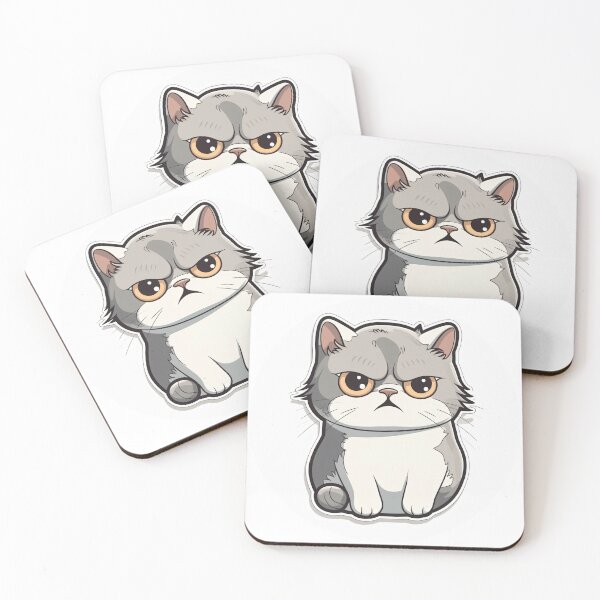 Item preview, Mad Funny Cat designed and sold by Ayzenstickers.