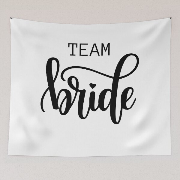 Item preview, Team bride black designed and sold by LU NA.