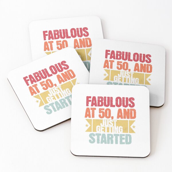 Item preview, Fabulous at 50, and Just Getting Started designed and sold by Aline In Her Own Land.