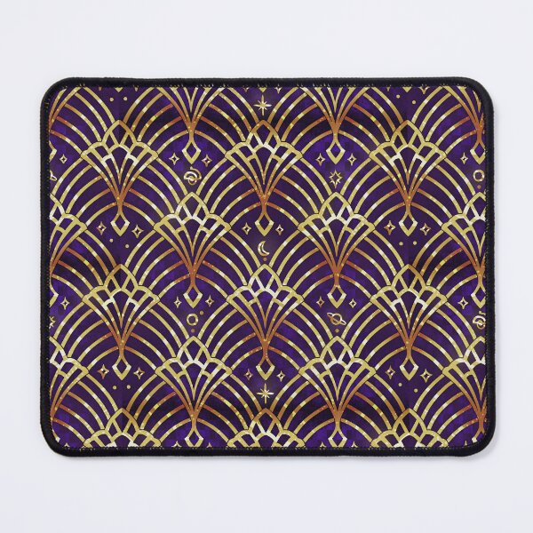 Item preview, Small golden and purple pattern  designed and sold by crosstheswirl.