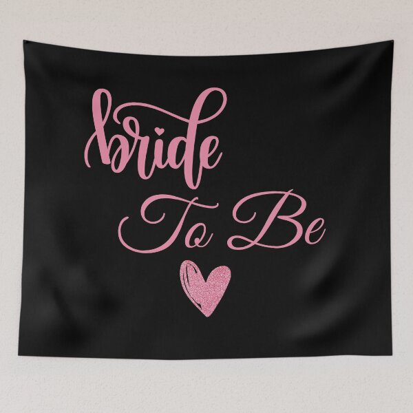 Item preview, Bride to be pink designed and sold by LU NA.
