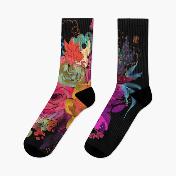 Item preview, Quirky patterned floral designed and sold by Kamaloca.
