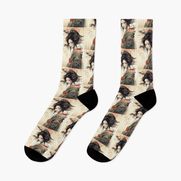 Item preview, Geisha designed and sold by Rosaliartbook.