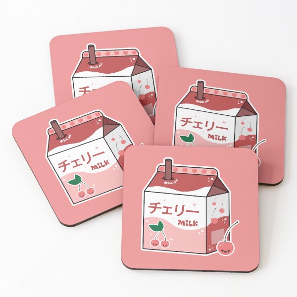 Item preview, Kawaii Cherry Milk designed and sold by sasyall.