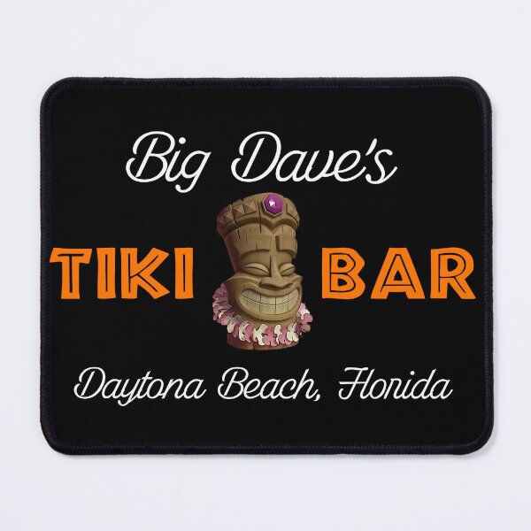 Item preview, Big Dave's Tiki Bar, Daytona Beach, Florida - White Lettering designed and sold by David Vanderwyst.