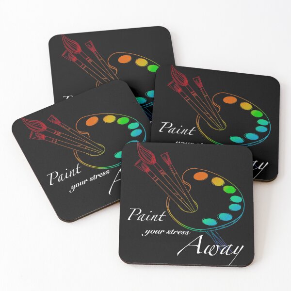 Item preview, "Paint Your Stress Away" designed and sold by Mokota-Sama.