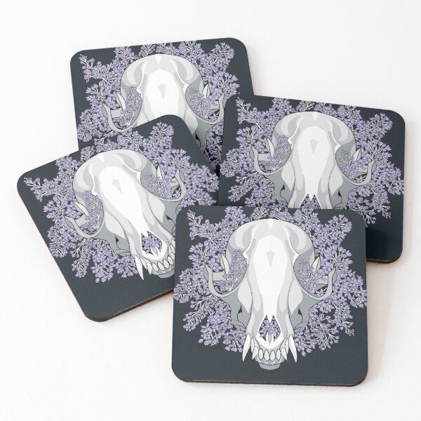 Item preview, Fox Skull & Lilacs designed and sold by GiveNoFox.