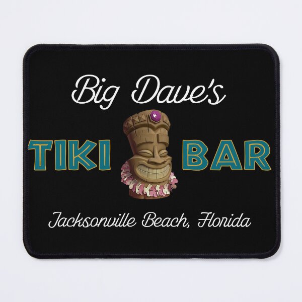 Item preview, Big Dave's Tiki Bar, Jacksonville Beach, Florida - White Lettering designed and sold by David Vanderwyst.