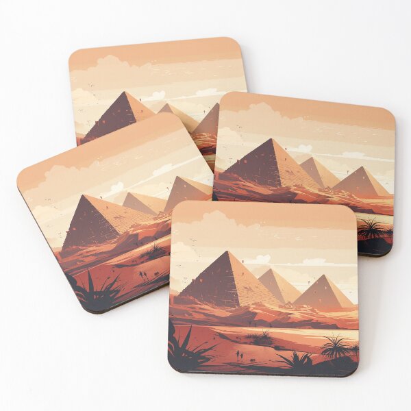 Item preview, Ibis and Pyramids designed and sold by PyramidSchmear.
