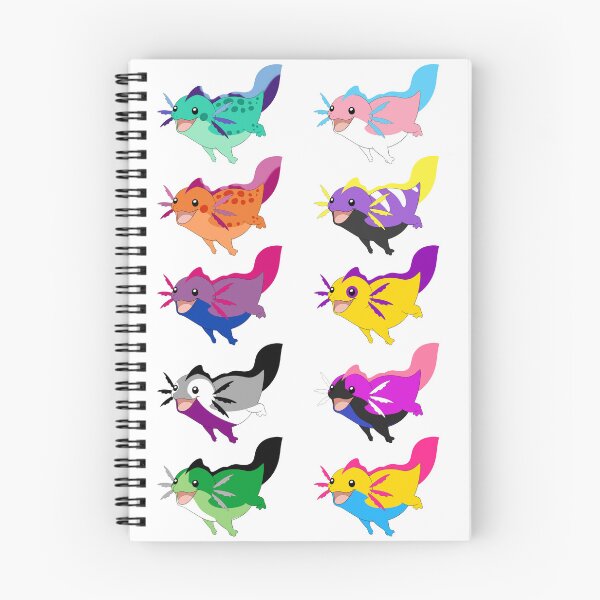 Item preview, Group of Pride Axolotl designed and sold by Jade-Jezebella.