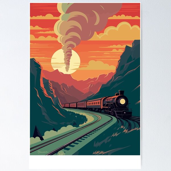Trains and Locomotives - Orient Express Poster for Sale by DevemDavam