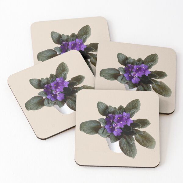 Item preview, Purple African violets original artwork designed and sold by paragonDesign28.
