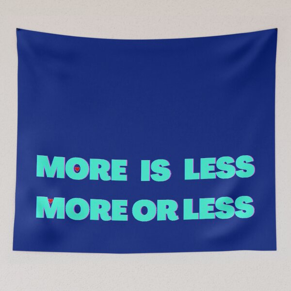 Item preview, More is less... 2105 designed and sold by MyWay-Bilja.