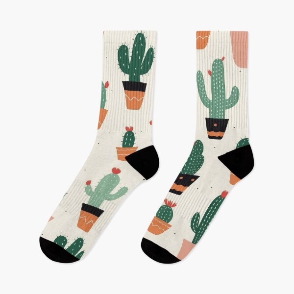 Item preview, Prickly Paradigm: A Desert-Inspired Cactus Pattern designed and sold by SpicyGraphicArt.