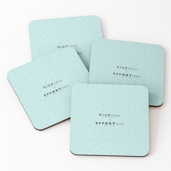 Item preview, Kindness is Effortless (green) designed and sold by STUFFbyMJS.