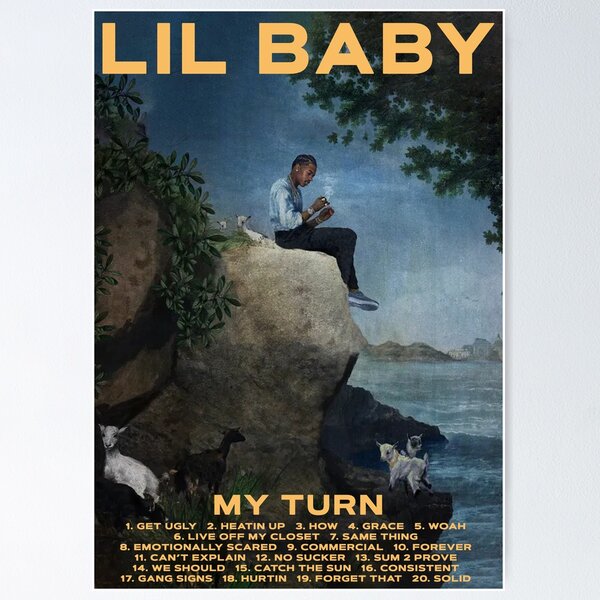 Item preview, Lil Baby - My Turn designed and sold by danielschabo.