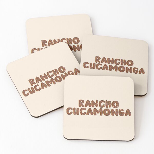 Item preview, Rancho Cucamonga City Shaped Like Chocolate Donuts  designed and sold by DonutsWords.