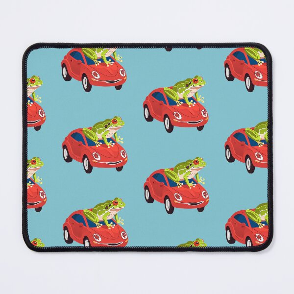 Item preview, Frog On Top Of A Red Car designed and sold by AlexsAICustoms.