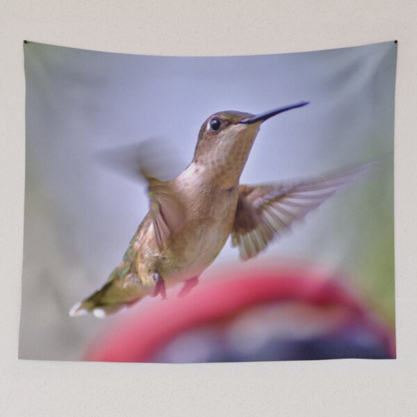 Item preview, Ruby Throated Hummingbird designed and sold by What I See by Dawne.