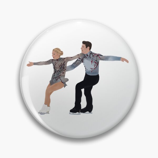 Item preview, Alexa Knierim & Brandon Frazier Sticker | Figure Skating Sticker designed and sold by fskatingprints.