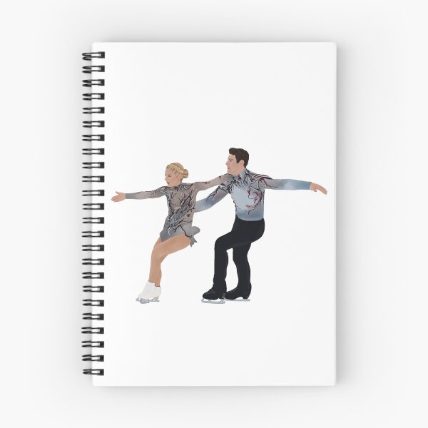 Item preview, Alexa Knierim & Brandon Frazier Sticker | Figure Skating Sticker designed and sold by fskatingprints.