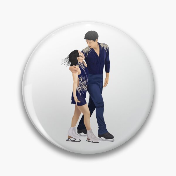 Item preview, Riku Miura Ryuichi Kihara Sticker | Figure Skating Sticker designed and sold by fskatingprints.