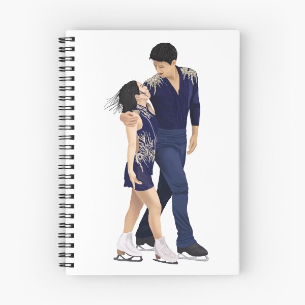Item preview, Riku Miura Ryuichi Kihara Sticker | Figure Skating Sticker designed and sold by fskatingprints.