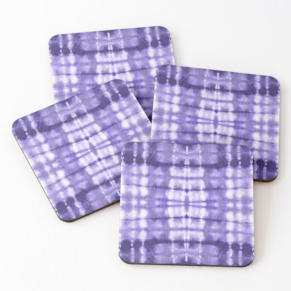 Item preview, Shibori Gridlock Purple designed and sold by Nina May Designs.