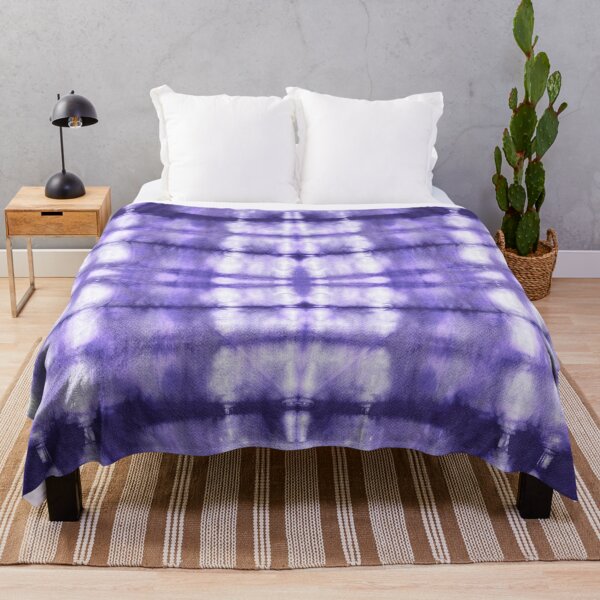 Item preview, Shibori Gridlock Purple designed and sold by Nina May Designs.