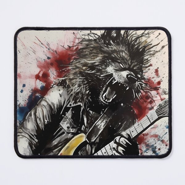 Item preview, Werewolf Shredding Guitar designed and sold by TortillaChief.