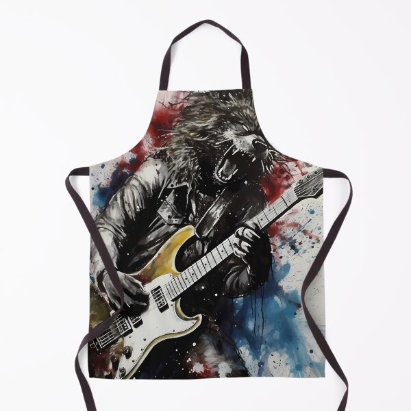 Item preview, Werewolf Shredding Guitar designed and sold by TortillaChief.