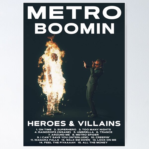 Metro Boomin, Future - Superhero (Lyrics) (Heroes & Villains) 