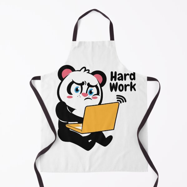 Item preview, Panda : hard work , cute animals designed and sold by Adilessayeh.