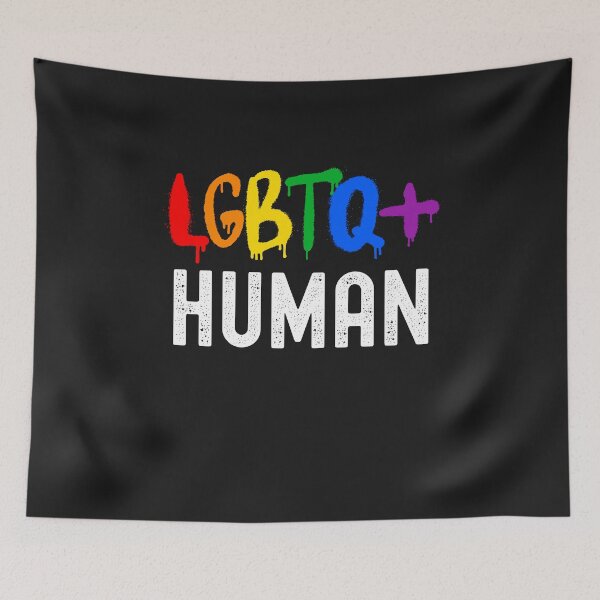 Item preview,  LGBTQ  pride we are all just human,pride month designed and sold by erozzz.