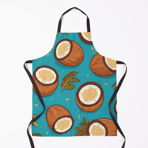 Item preview, Tropical Delight: A Sumptuous Coconut Illustration designed and sold by SpicyGraphicArt.