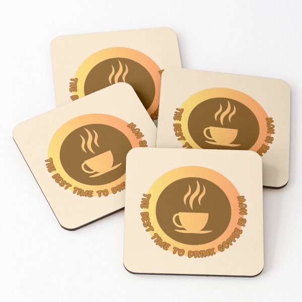 Item preview, The Best Time to Drink Coffee Is Now designed and sold by TGAL2.