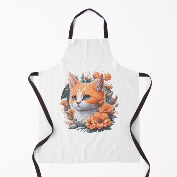 Item preview, Blossom Paws: Delightful Cartoon Kitten in Pink Hues designed and sold by hudaG.