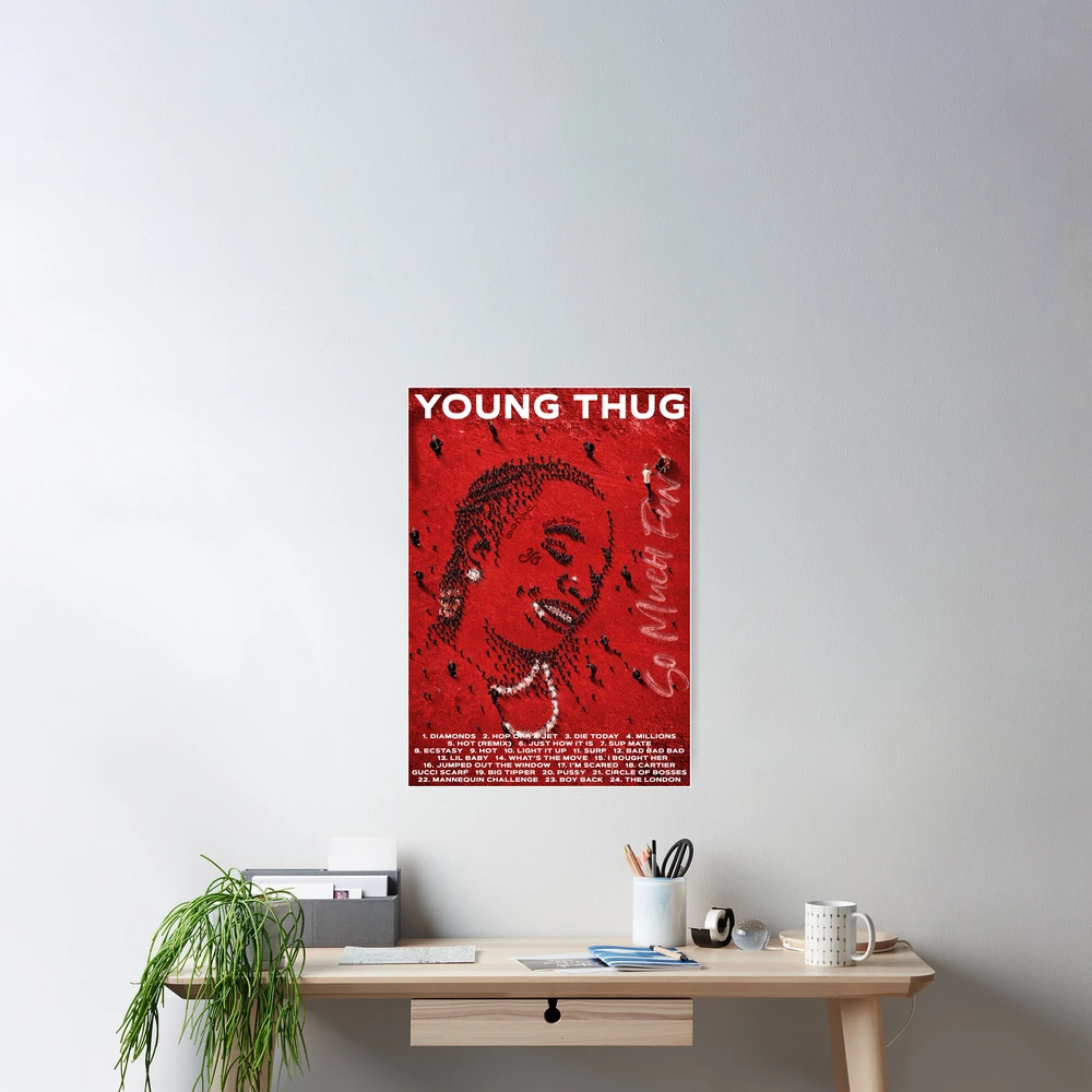 【額縁付き】 so much fun / young thug A2ポスター Young Thug - So Much Fun – PosterWorld