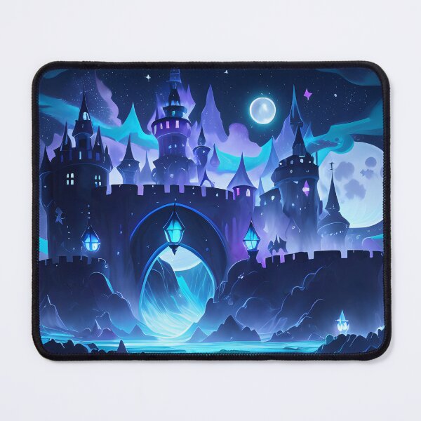 Item preview, AI Generated - Lunar Dreamer Castle Graphic designed and sold by Kaiko-Roku.