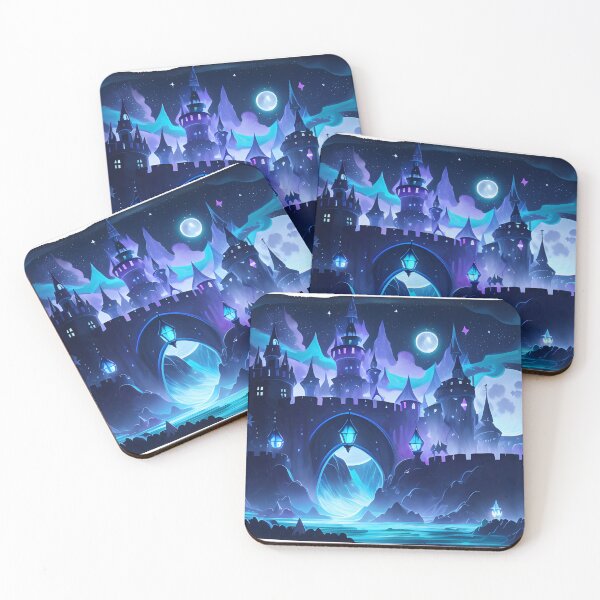 Item preview, AI Generated - Lunar Dreamer Castle Graphic designed and sold by Kaiko-Roku.