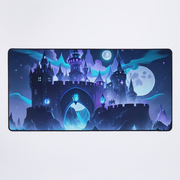 Item preview, AI Generated - Lunar Dreamer Castle Graphic designed and sold by Kaiko-Roku.