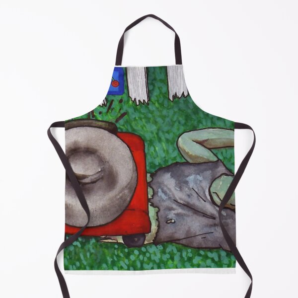 Item preview, apocalyptic lawncare designed and sold by Nevermind-artss.