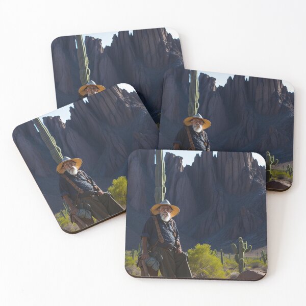 Item preview, Prospector in Superstition Mountains designed and sold by artwealllove.