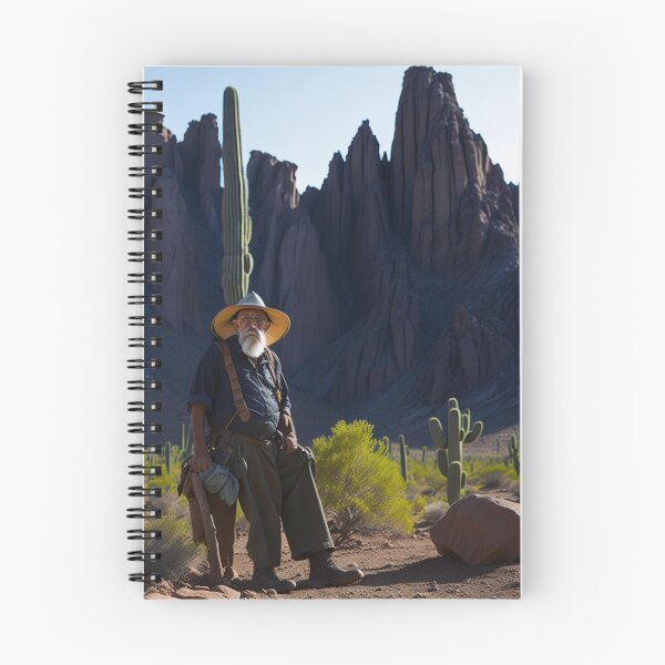 Item preview, Prospector in Superstition Mountains designed and sold by artwealllove.